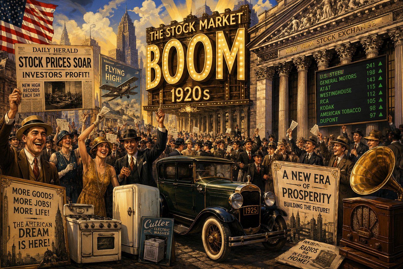 13. Heroes and Villains of the Roaring 20's: The Stock Market Boom