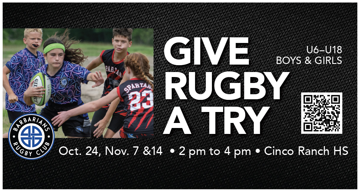 GIVE RUGBY A TRY!