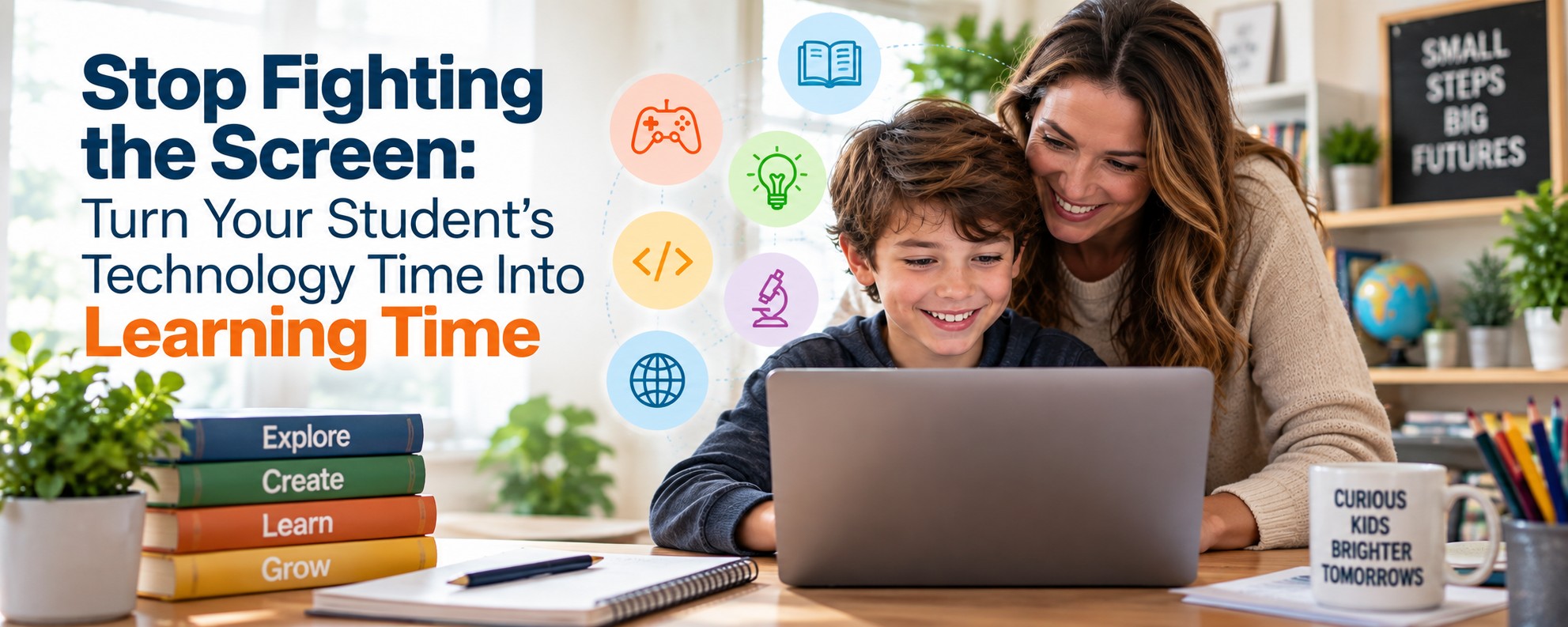 Stop Fighting the Screen, BUT Turn Your Student’s Technology Time Into Learning Time